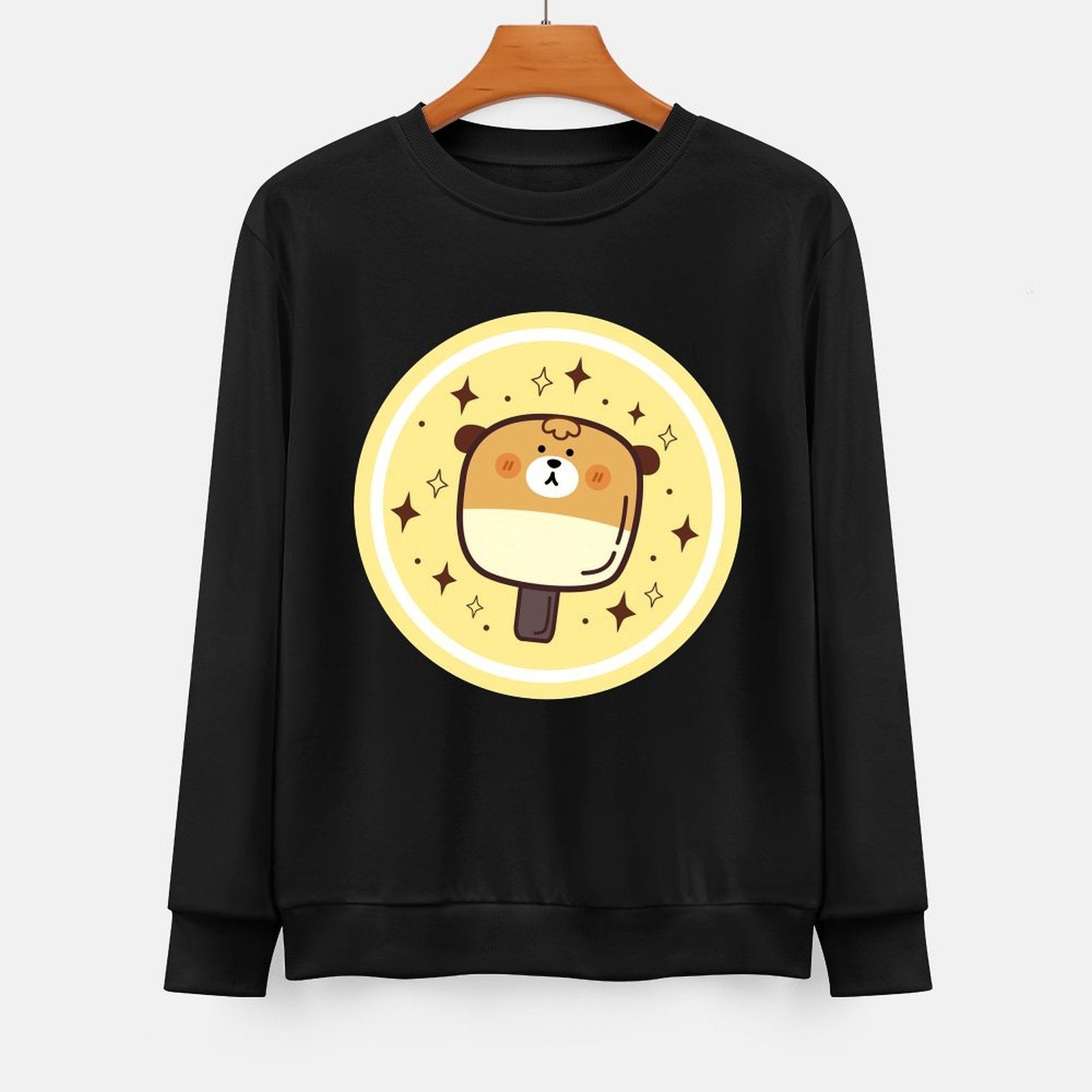 Front Patterned Long Sleeve TopEverydayTee Sport